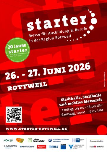 Starter Berufsmesse Rottweil 26.-27.06.26